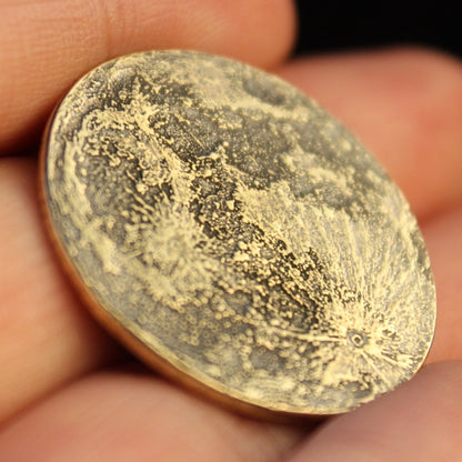 Harvest Moon Bundle - Set of 5 Brass Moon Coins