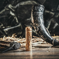 Wooden Odinn Figurine