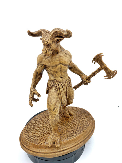 Minotaur Statue – Hand Painted Greek Mythology Resin Figurine