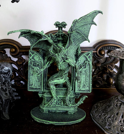 H.P. Lovecraft's Nightgaunt Statue – Hand Painted Cthulhu Mythos Figurine