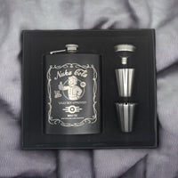 Wasteland Survival 8oz Flask – Rad-Resistant