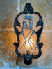 Amor Aeternus, Skeleton Lovers Nightlight, Hand Painted Resin Sculpture| Gothic Night Light |Embracing Skeletons Light for Gothic Home Decor