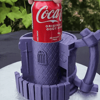 Barbarian Mug & Dice Tower