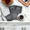 Monster Slayer Slate Coaster Set (5pc) – Schools of the Hunt