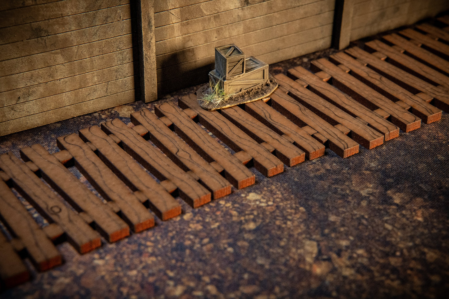 Duckboards & Trench Bridge Set - WWI/WWII 28mm Scale Trench Terrain