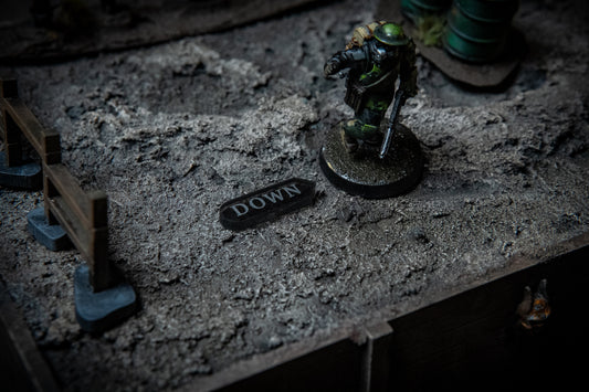 Trench Crusade Down Tokens