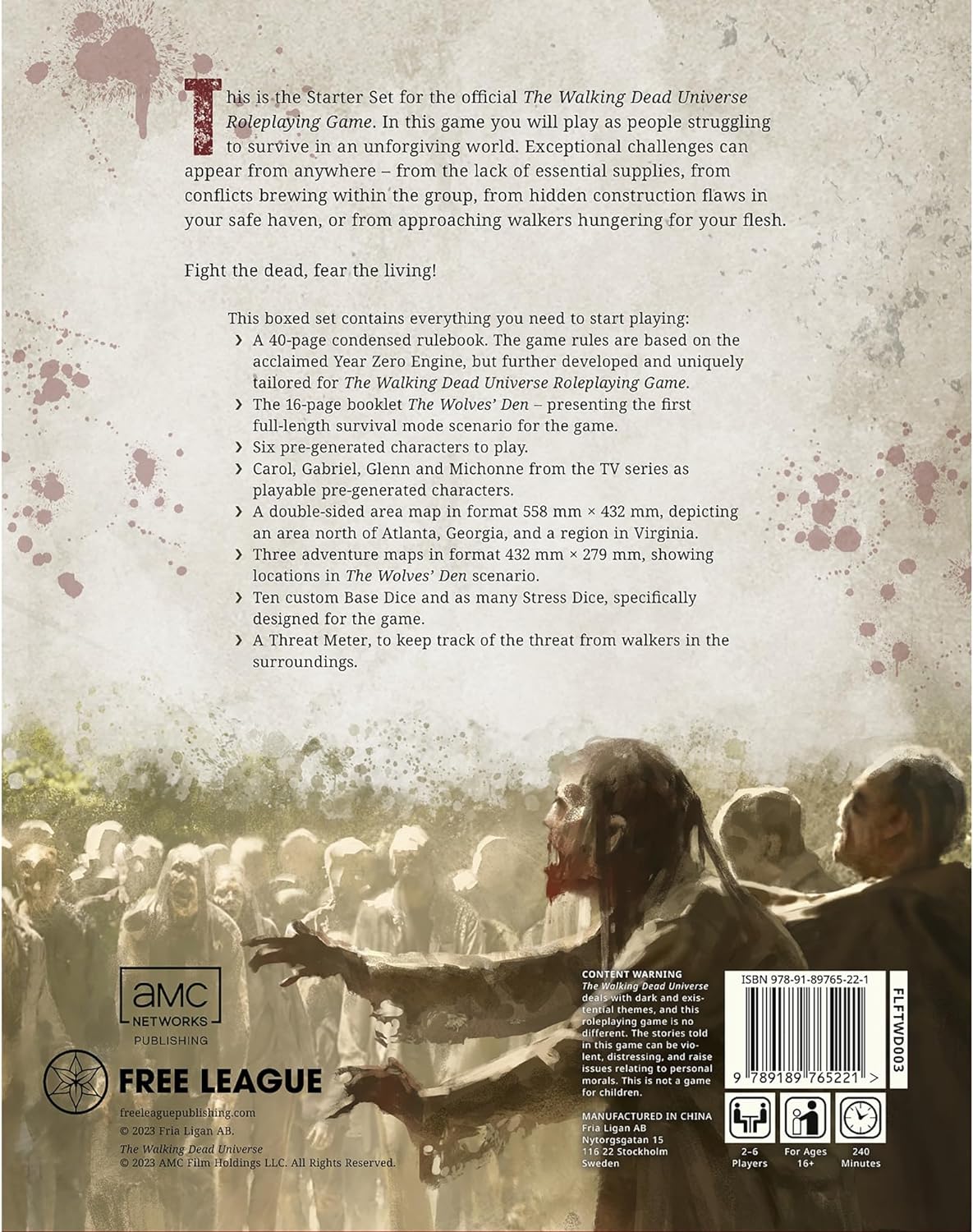 The Walking Dead Universe - Roleplaying Starter Set