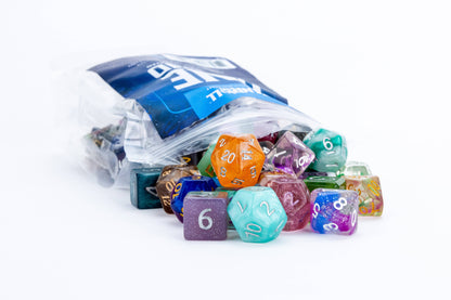 One Pound of Dice from FanRoll - Bulk Random RPG Dice Collection
