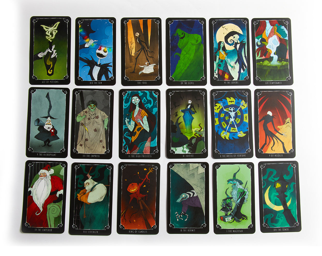 The Nightmare Before Christmas Tarot Deck and Guidebook – Disney Tarot Set