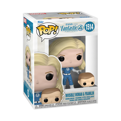 POP! Marvel: Fantastic Four (2025) - Invisible Woman & Franklin