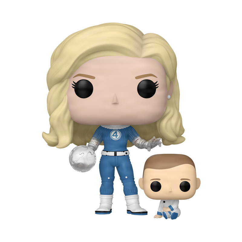 POP! Marvel: Fantastic Four (2025) - Invisible Woman & Franklin