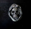 Santa Muerte/ Grim Reaper Magnet, Hand Painted Resin Sculpture | Mythic Fantasy Decor | Santa Muerte Magnet for Fantasy and Gothic Decor