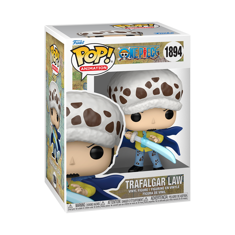 (PRE-ORDER) POP! Animation: One Piece - Law w/Blue Anesthesia