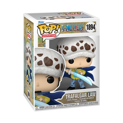 (PRE-ORDER) POP! Animation: One Piece - Law w/Blue Anesthesia