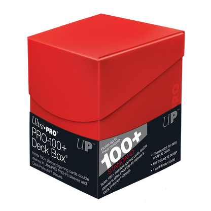 Eclipse PRO 100+ Deck Box - Apple Red