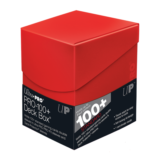 Eclipse PRO 100+ Deck Box - Apple Red