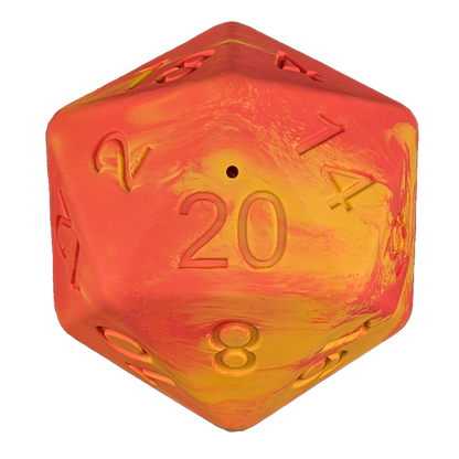 Paw-lymorph Dog Toy: Barbarian Strength D20