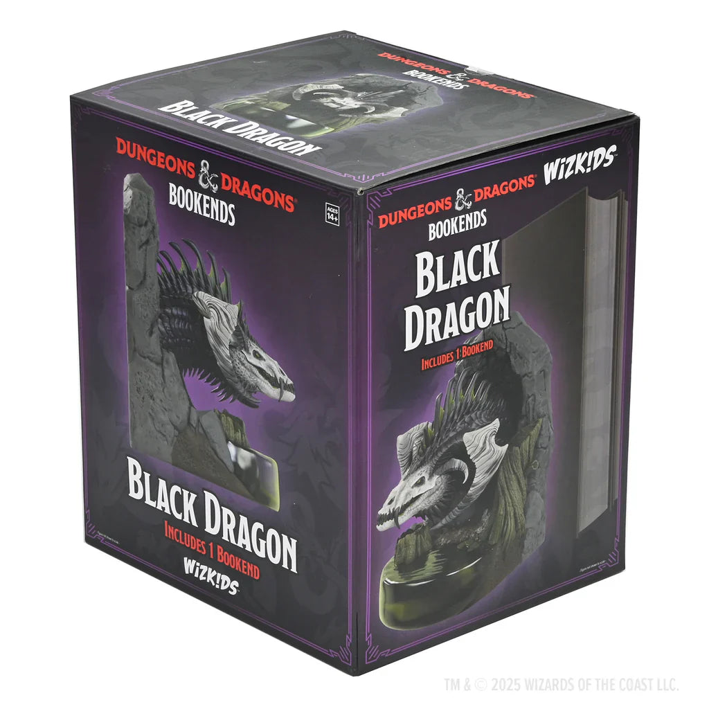 D&D Bookends: Black Dragon