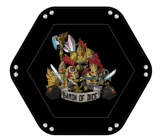Golden Warrior | Premium Dice Tray