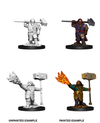 D&D: Nolzur's Marvelous Miniatures - Dwarf Male Cleric