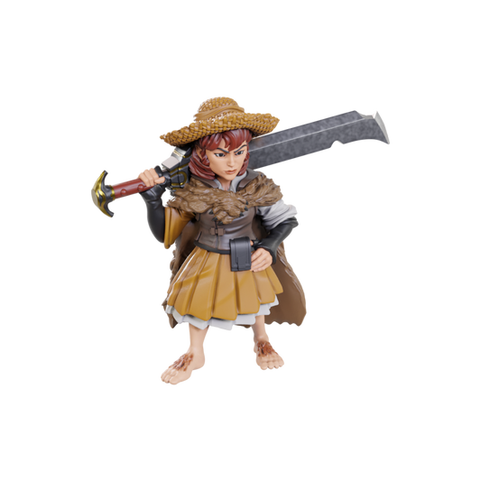 Pathfinder: Deep Cuts - Female Halfling Magus Low-Level