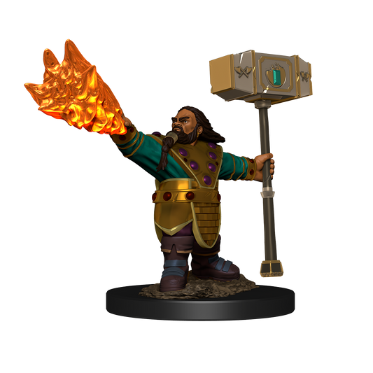 D&D: Icons of the Realms - Dwarf Cleric Male