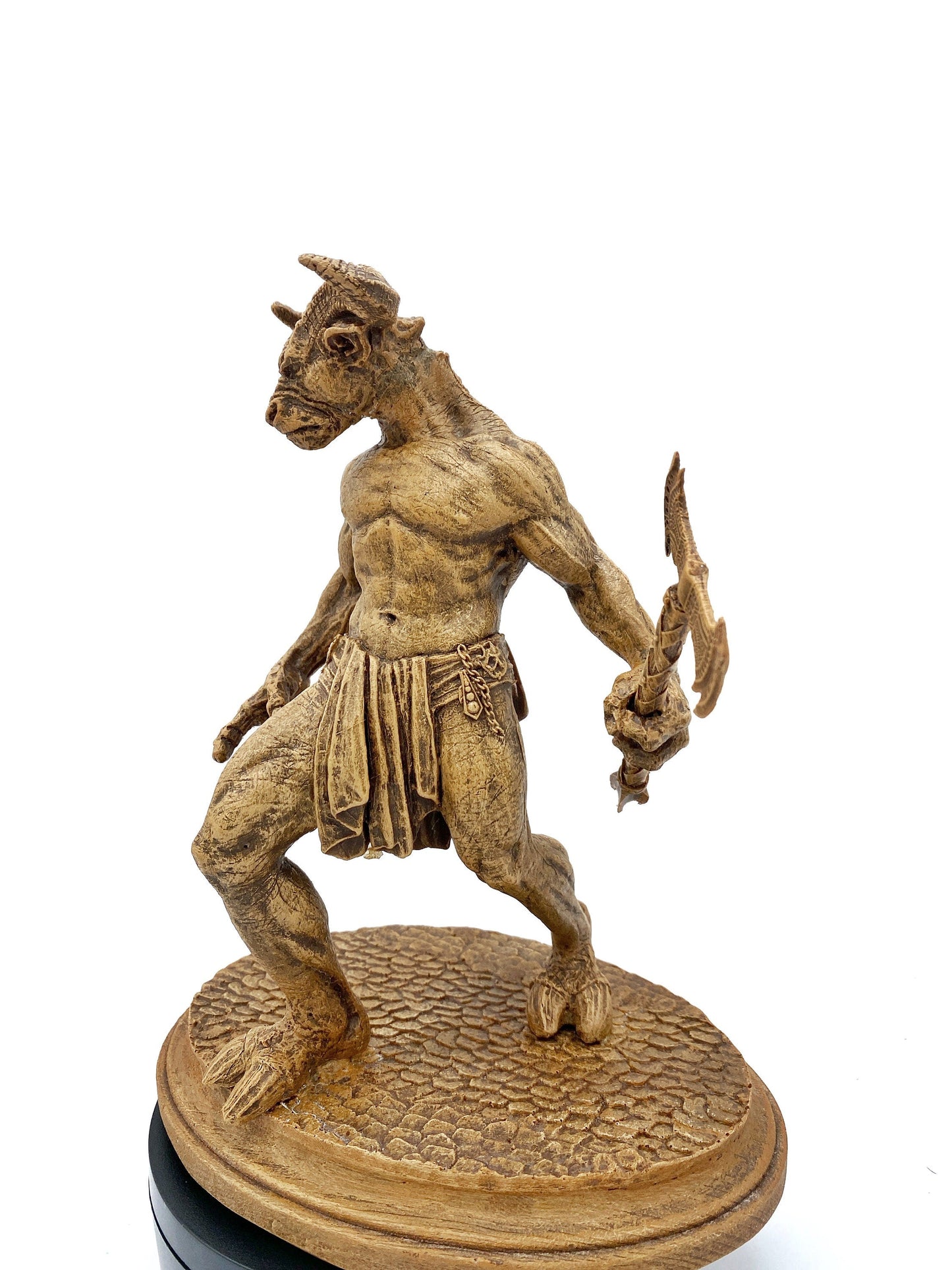 Minotaur Statue – Hand Painted Greek Mythology Resin Figurine