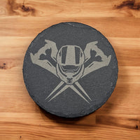 Ringborne Defender Slate Coaster Set (4pc) – Finish the Fight