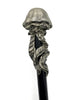 Jellyfish Cane, Hand Sculpted Nautical Walking Stick | Maritime Gothic Cane | Fantasy Cosplay Jellyfish Lovecraftian Cane, Gothic Accessory