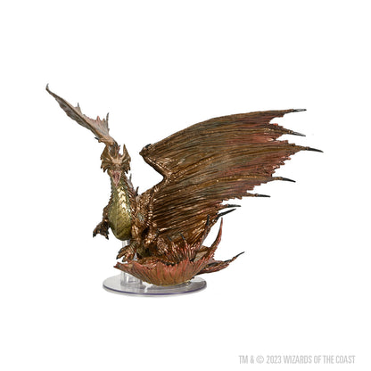 D&D: Icons of the Realms – Adult Brass Dragon Premium Figure