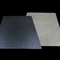 [Preorder] Battlemat™ 1" Reversible Black-Grey Squares (23½" x 26" Playing Surface)