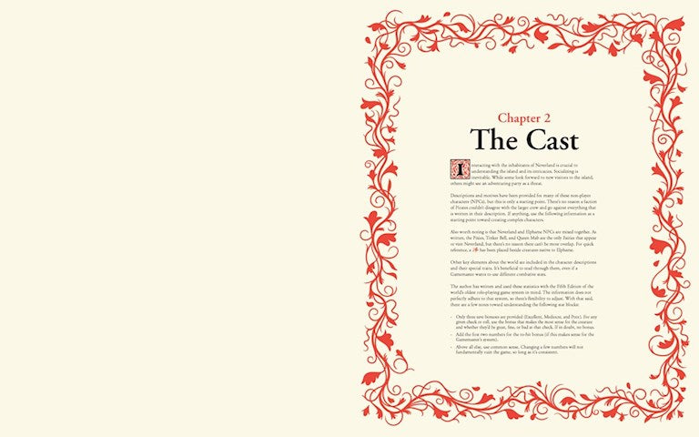 Neverland: A Fantasy Role-Playing Setting