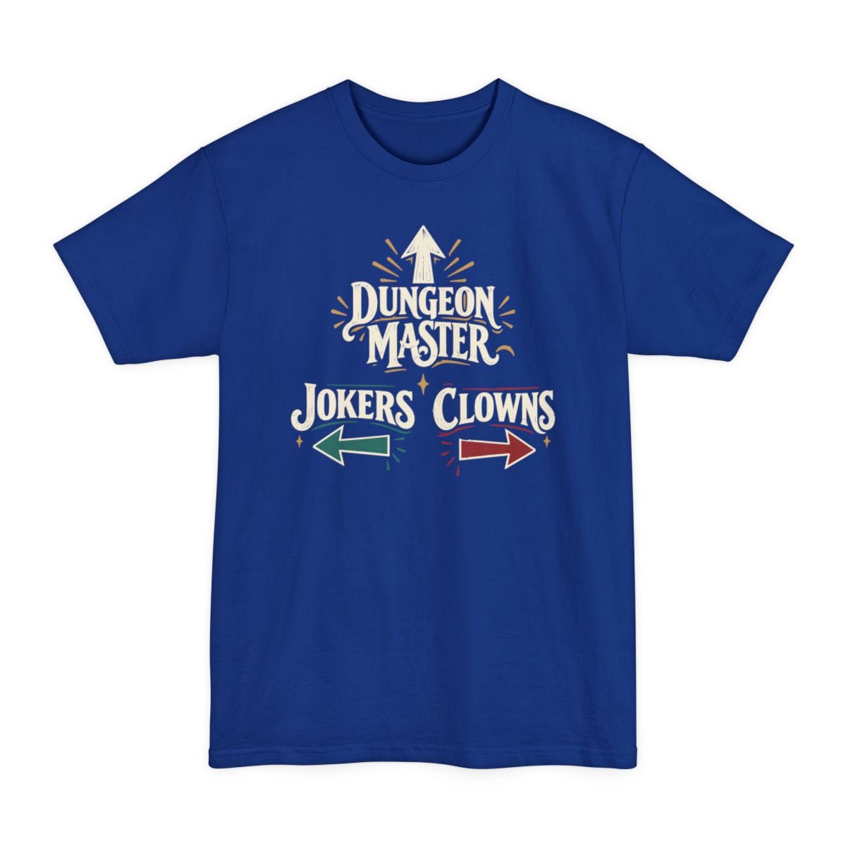 Dungeon Master Clowns and Jokers Tall T-Shirt
