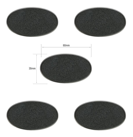 Citadel: 60x35mm Oval Bases (5)