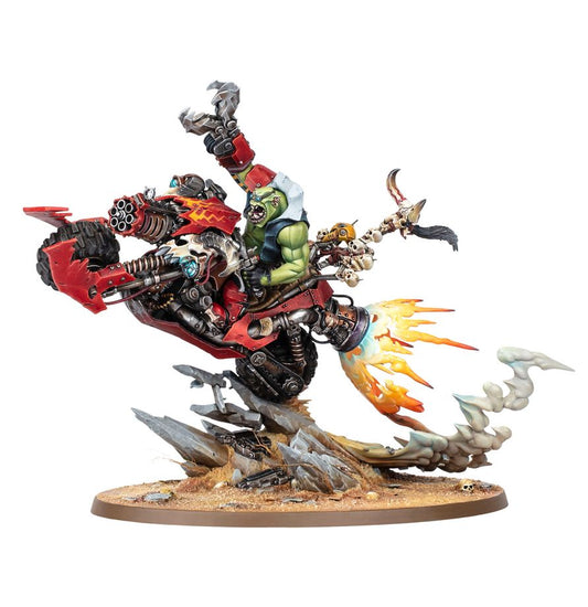 Wazdakka Gutsmek – Ork Bikeboss Warhammer 40,000 Miniature