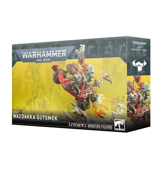 Wazdakka Gutsmek – Ork Bikeboss Warhammer 40,000 Miniature