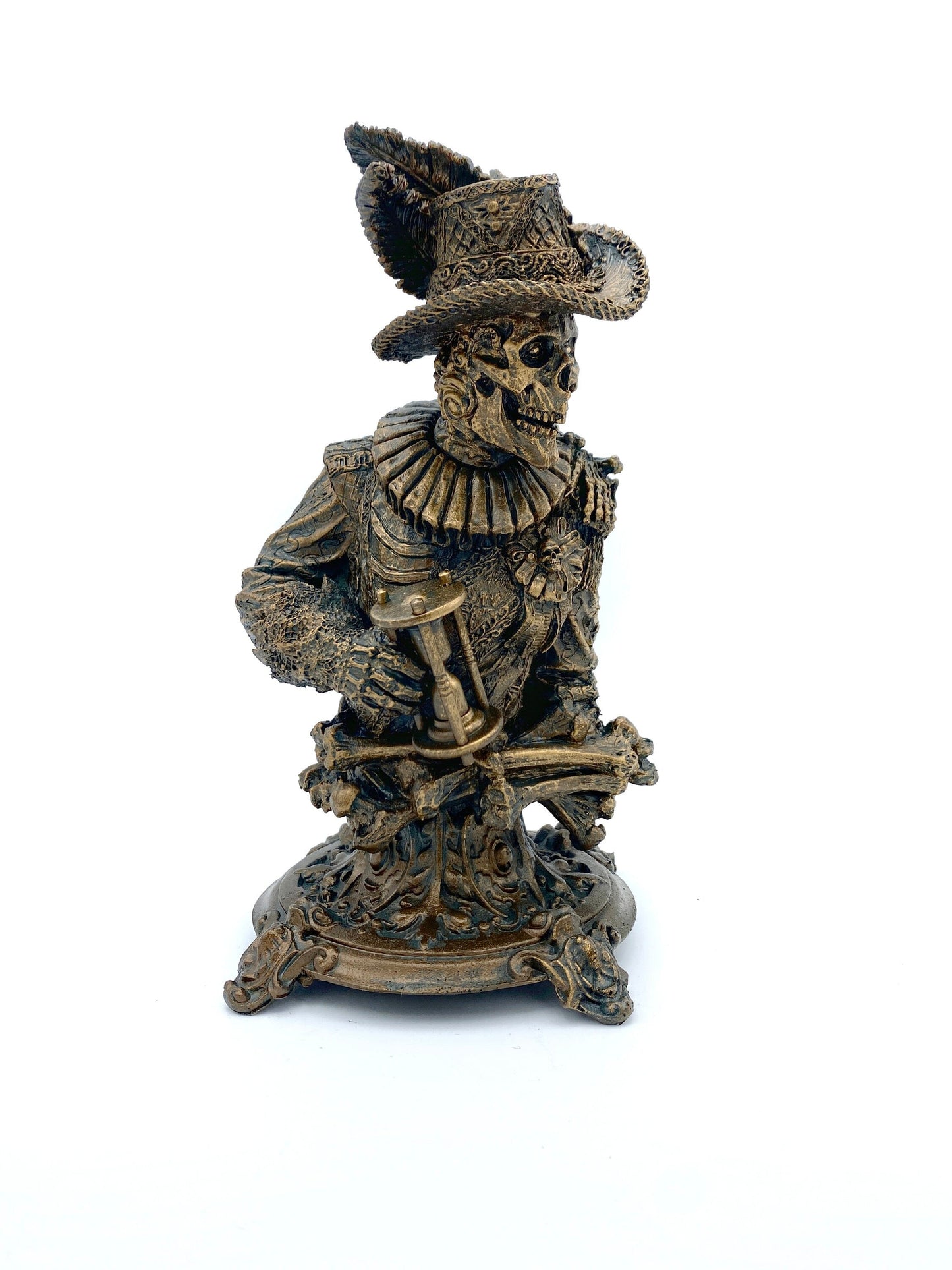 Masque of the Red Death Bust – Edgar Allan Poe Hand Painted Resin Sculpture