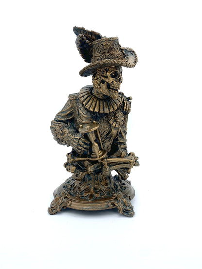 Masque of the Red Death Bust – Edgar Allan Poe Hand Painted Resin Sculpture