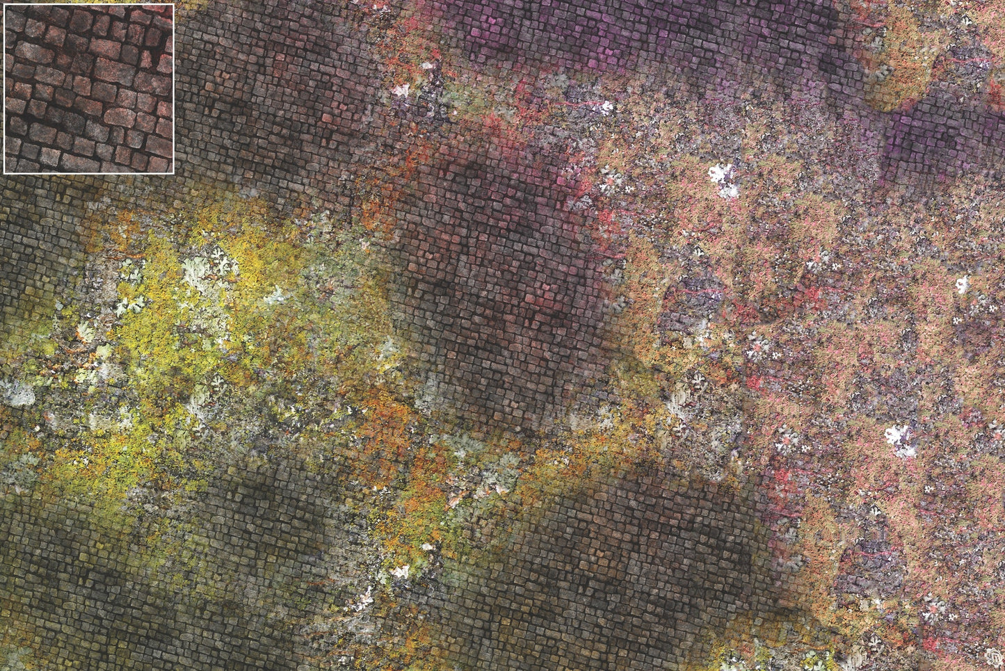 Mats by Mars: Abandoned City v1.0 Tabletop Wargaming Play Mat