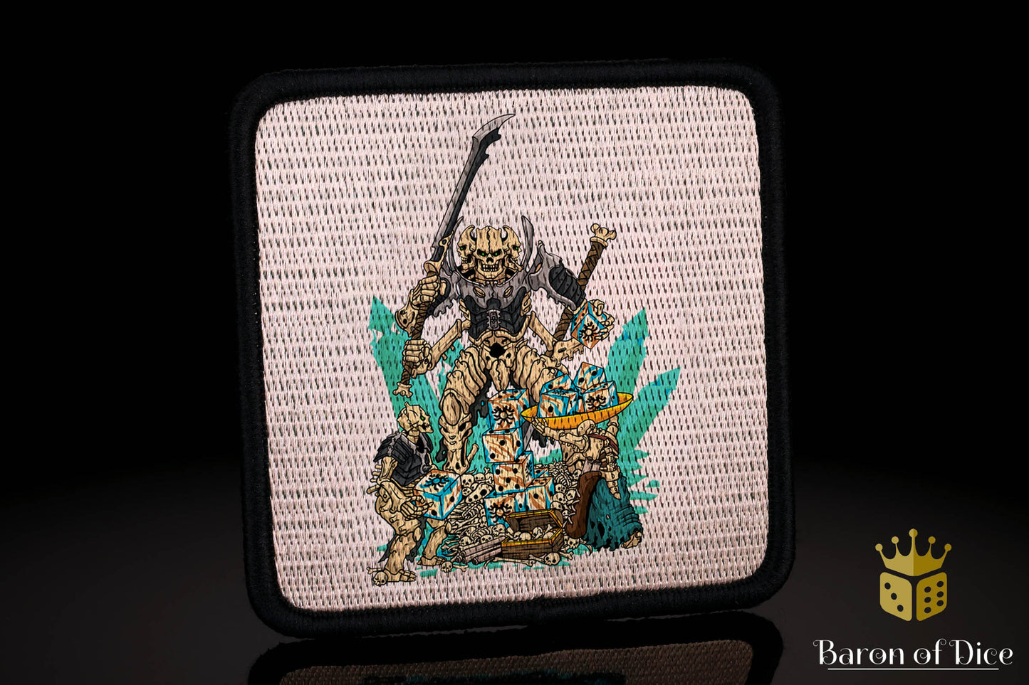 Baron's Dice Bag | Skeleton Phalanx Patch