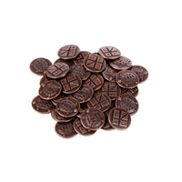 Ancient Greek Themed Gaming Coins - Tiny 15mm (18-Pack)