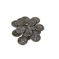 Ancient Greek Themed Gaming Coins - Small 20mm (15-Pack)