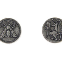 Ancient Greek Themed Gaming Coins - Small 20mm (15-Pack)