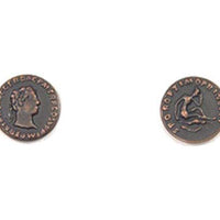 Roman Themed Gaming Coins - Tiny 15mm (18-Pack)