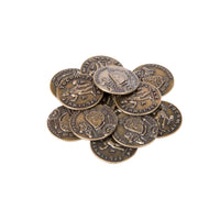 Roman Themed Gaming Coins - Medium 25mm (12-Pack)