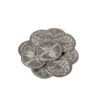 Roman Themed Gaming Coins - Large 30mm (9-Pack)