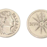 Roman Themed Gaming Coins - Large 30mm (9-Pack)