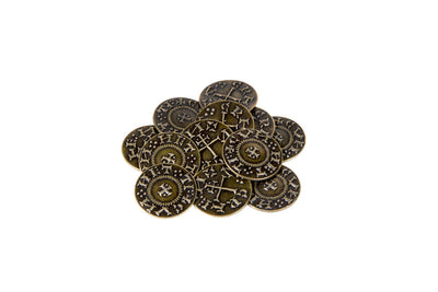 Viking Themed Gaming Coins - Medium 25mm (12-Pack)