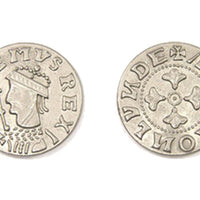 Middle Ages Themed Gaming Coins - Large 30mm (9-Pack)