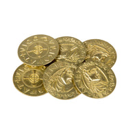 Middle Ages Themed Gaming Coins - Jumbo 35mm (6-Pack)